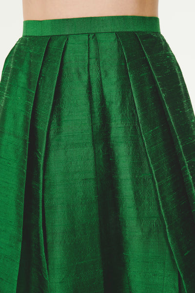 A-Line Skirt - Emerald