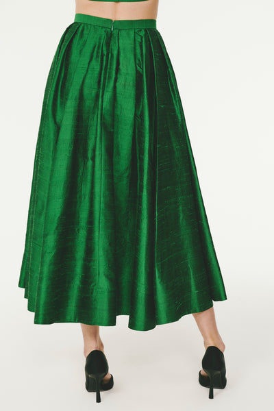 A-Line Skirt - Emerald