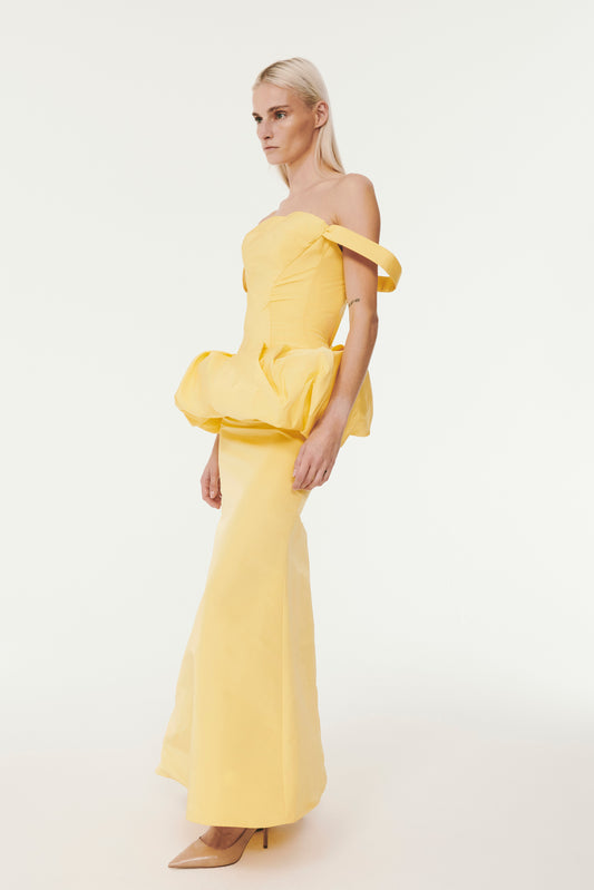 Daffodil Gown - Pale Yellow