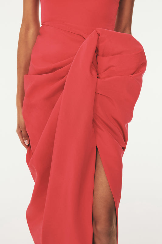 Rosebud Gown - Fuchsia