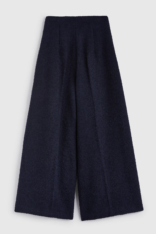 Venus Pants - Blue Bouclé