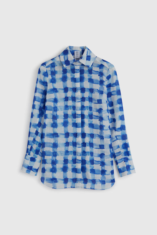 Classic Button Down - Blue Gingham