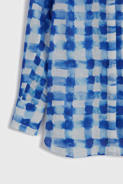 Classic Button Down - Blue Gingham