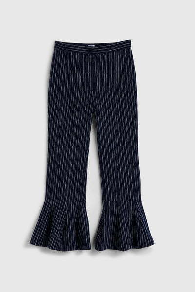 Deep Water Godet Flood Pants
