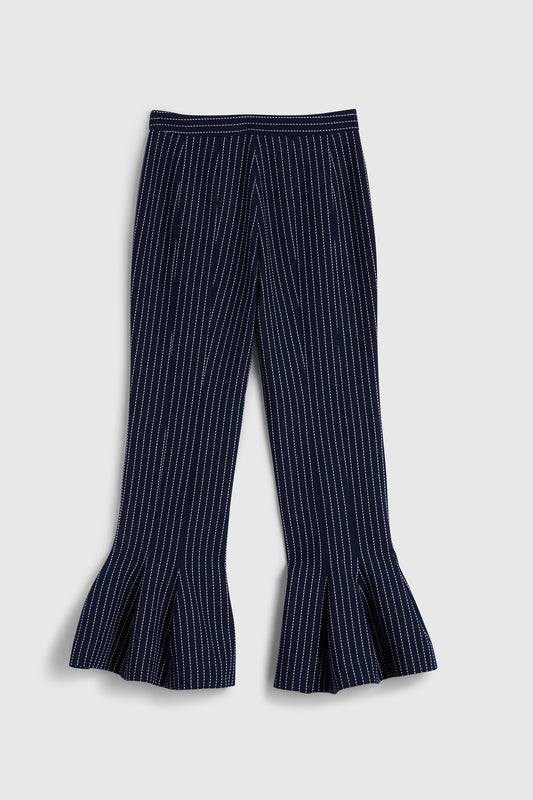 Deep Water Godet Flood Pants