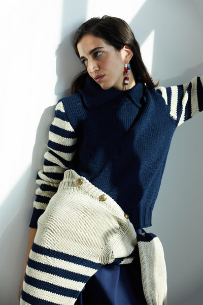 Knit Dickie Sweater