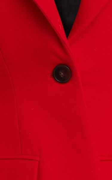 Seams Fine Blazer - Red