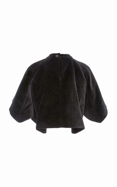 A-Line Flare Top - Black
