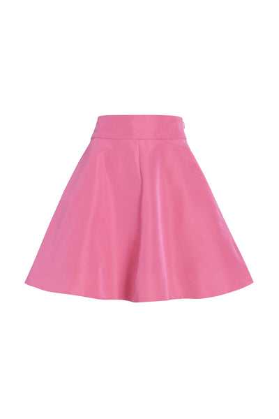 A-line Mini Skirt - Bubblegum Pink