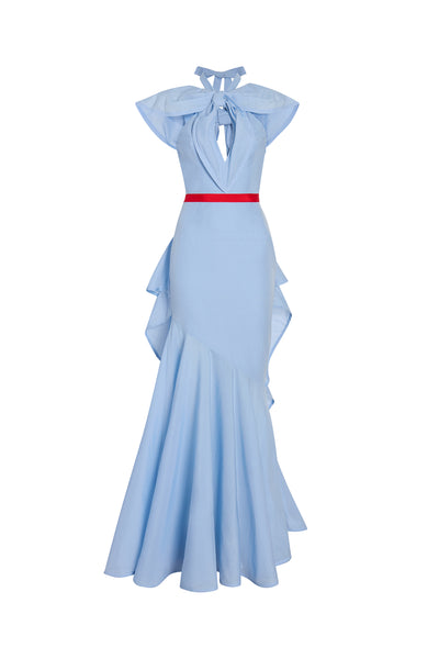 Dina Dress - Cornflower Blue