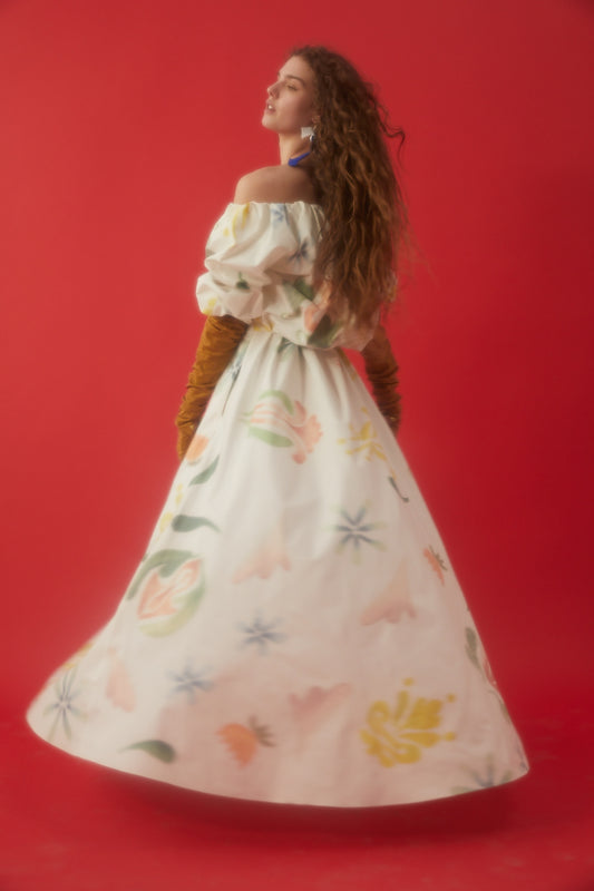 Gather Round Dress - Floral